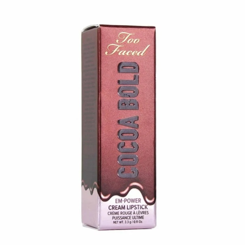 New in Box‎ Too Faced Hot Chocolate Cocoa Bold Lipstick
